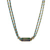 Wholesale Tarot Necklace Copper Gold Plated Geometric Pendant Men's Boyfriend Style