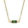 Wholesale Tarot Necklace Copper Gold Plated Geometric Pendant Men's Boyfriend Style