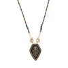 Wholesale Tarot Pendant Necklace Copper Retro Geometric Gold Plated