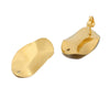 Wholesale Tassel Earrings Stainless Steel Geometric Rhombic Round Irregular Electroplated