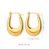 Wholesale Tassel Earrings Stainless Steel Non Fading Exaggerated Niche Jewelry With Electroplating Treatment