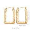 Wholesale Tassel Earrings Stainless Steel Non Fading Exaggerated Niche Jewelry With Electroplating Treatment