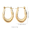 Wholesale Tassel Earrings Stainless Steel Non Fading Exaggerated Niche Jewelry With Electroplating Treatment