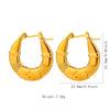 Wholesale Tassel Earrings Stainless Steel Non Fading Exaggerated Niche Jewelry With Electroplating Treatment