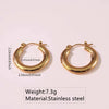 Wholesale Tassel Earrings Stainless Steel Non Fading Exaggerated Niche Jewelry With Electroplating Treatment