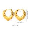 Wholesale Tassel Earrings Stainless Steel Non Fading Exaggerated Niche Jewelry With Electroplating Treatment