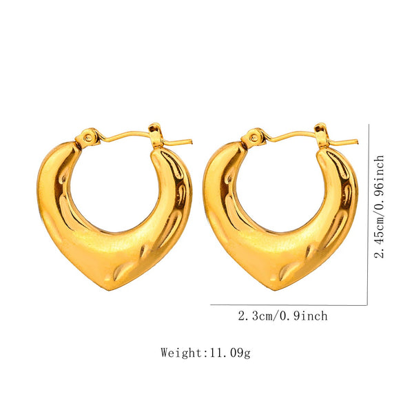 Wholesale Tassel Earrings Stainless Steel Non Fading Exaggerated Niche Jewelry With Electroplating Treatment