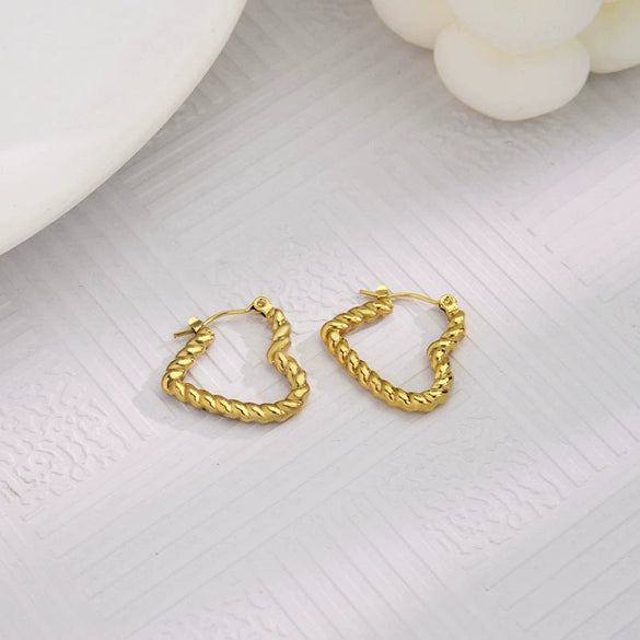 Wholesale Tassel Earrings Stainless Steel Non Fading Exaggerated Niche Jewelry With Electroplating Treatment