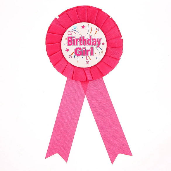 Wholesale Tinplate Badge For Birthday Party Supplies Worn By Pin