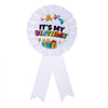 Wholesale Tinplate Birthday Party Badge With Dripping Glue Process