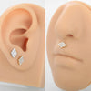 Wholesale Titanium Alloy And Copper Stainless Steel Geometric Style Electroplating Body Piercing Earrings And Lip Rings