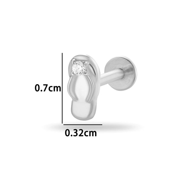 Wholesale Titanium Alloy Geometric Style Electroplated Puncture Jewelry For Women