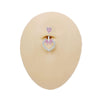 Wholesale Titanium Alloy Heartshaped Navel Ring Pink Zircon Series