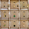 Wholesale Titanium Steel And Copper Necklace With Geometric Pattern And Diamond Microinlaid And Electroplating For Unisex