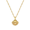 Wholesale Titanium Steel And Copper Necklace With Geometric Pattern Diamond And Micro Zircon Gold Plated Pendant