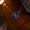 Wholesale Titanium Steel And Copper Star Pendant O Word Chain Necklace With Electroplating Fashion And Minimalist Style