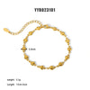 Wholesale Titanium Steel And Stainless Steel Bracelet With Geometric Style Cuban And Flat Snake Chain Women's Light Luxury High End Unisex Accessories