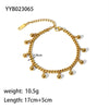 Wholesale Titanium Steel And Stainless Steel Bracelet With Geometric Style Cuban And Flat Snake Chain Women's Light Luxury High End Unisex Accessories