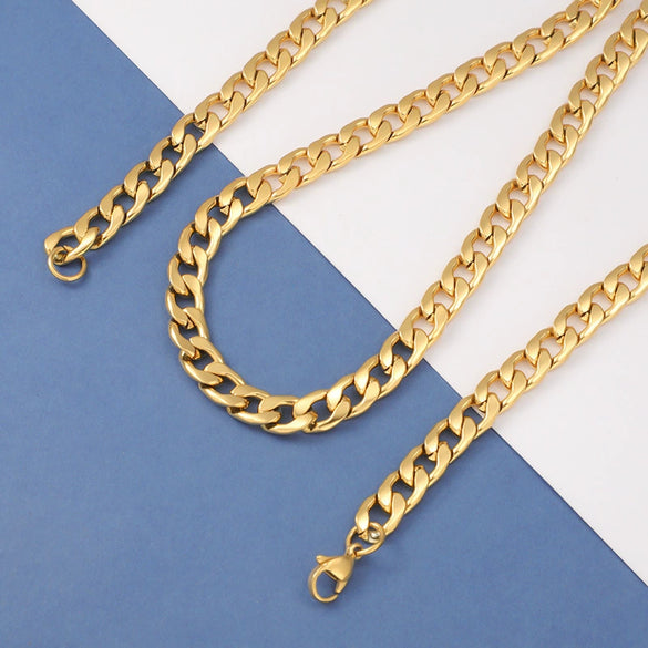 Wholesale Titanium Steel And Stainless Steel Cross Ushape Hip Hop Style Necklace For Men And Women