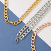 Wholesale Titanium Steel And Stainless Steel Cross Ushape Hip Hop Style Necklace For Men And Women