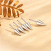 Wholesale Titanium Steel And Stainless Steel Ear Screw Rod With Pointed Cone Ear Plug And Spiral Ear Needle Accessories
