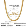 Wholesale Titanium Steel And Stainless Steel Geometric Electroplated Necklace And Bracelet Jewelry For Women