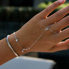 Wholesale Titanium Steel And Stainless Steel Geometric Electroplated Necklace And Bracelet Jewelry For Women