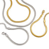 Wholesale Titanium Steel And Stainless Steel Geometric Electroplated Necklace And Bracelet Jewelry For Women