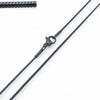 Wholesale Titanium Steel And Stainless Steel Geometric Snake Bone Chain Hiphop Necklace With 18K Gold Vacuum Electroplating