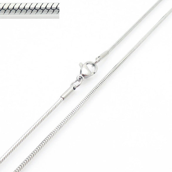Wholesale Titanium Steel And Stainless Steel Geometric Snake Bone Chain Hiphop Necklace With 18K Gold Vacuum Electroplating