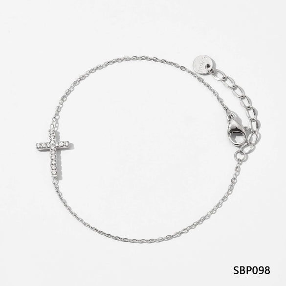 Wholesale Titanium Steel And Stainless Steel Jewelry Suit With Cross Stand Pendant Bear Piglet Small Animal Pattern Electroplated For Women