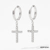 Wholesale Titanium Steel And Stainless Steel Jewelry Suit With Cross Stand Pendant Bear Piglet Small Animal Pattern Electroplated For Women