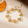 Wholesale Titanium Steel And Stainless Steel Jewelry With Marine Life Pattern Electroplated Design For Women Earrings Bracelet Necklace