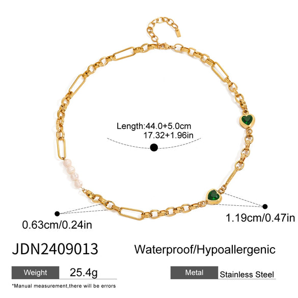 Wholesale Titanium Steel And Stainless Steel Necklace With Cross Design And Electroplating Treatment Geometric Style For Women
