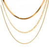 Wholesale Titanium Steel And Stainless Steel Necklace With Geometric Styling And Electroplating For Women