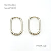 Wholesale 316L Stainless Steel And 316L Stainless Steel Simple Geometric Electroplated Flower Coil Earrings Unisex