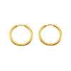 Wholesale 316L Stainless Steel And 316L Stainless Steel Simple Geometric Electroplated Flower Coil Earrings Unisex