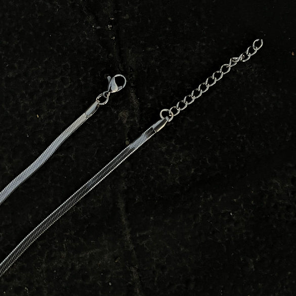 Wholesale Titanium Steel And Stainless Steel Ushaped Bone Chain Style Men's And Unisex Hiphop Clavicle Necklace With Electroplating