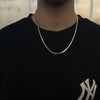 Wholesale Titanium Steel And Stainless Steel Ushaped Bone Chain Style Men's And Unisex Hiphop Clavicle Necklace With Electroplating