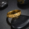 Wholesale Titanium Steel Animal Zodiac Dragon Shape Ring Electroplated Jewelry