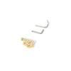 Wholesale Titanium Steel Animal Zodiac Nose Piercing Jewelry With Electroplating For Women