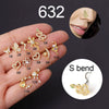 Wholesale Titanium Steel Animal Zodiac Nose Piercing Jewelry With Electroplating For Women