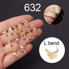 Wholesale Titanium Steel Animal Zodiac Nose Piercing Jewelry With Electroplating For Women