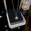Wholesale Titanium Steel Animals Zodiac Pendant Necklace Set With Pearls And Mixed Gem Inlay For Women Light Luxury Style