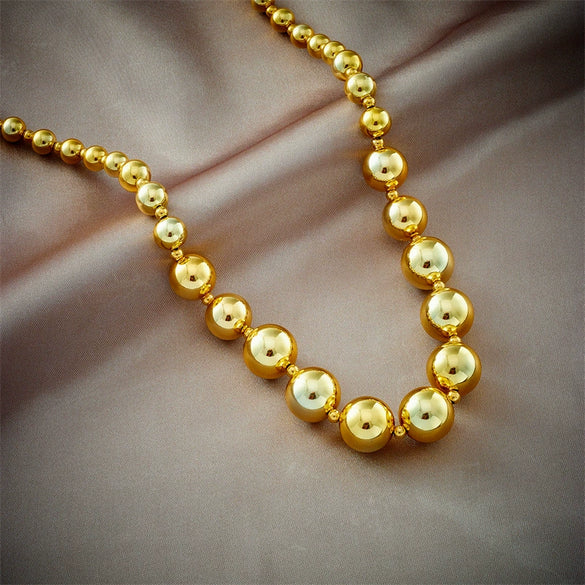 Wholesale Titanium Steel Beaded Necklace With Geometric Pendant Electroplated For Women And Men