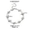 Wholesale Titanium Steel Bracelet With Drop Shape Water Drops Conch Design Light Luxury Style Electroplated