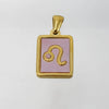 Wholesale Titanium Steel Constellation Shell Necklace For Women With 18K Gold Electroplated Pendant