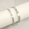Wholesale Titanium Steel Couple Bracelet Geometric Fashion Polished Jewelry For Men And Women