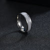 Wholesale Titanium Steel Couple Ring With Dripping Oil Design And Electroplating Treatment