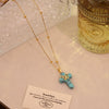 Wholesale Titanium Steel Cross Pendant Necklace Trendy Jewelry In Ins Style